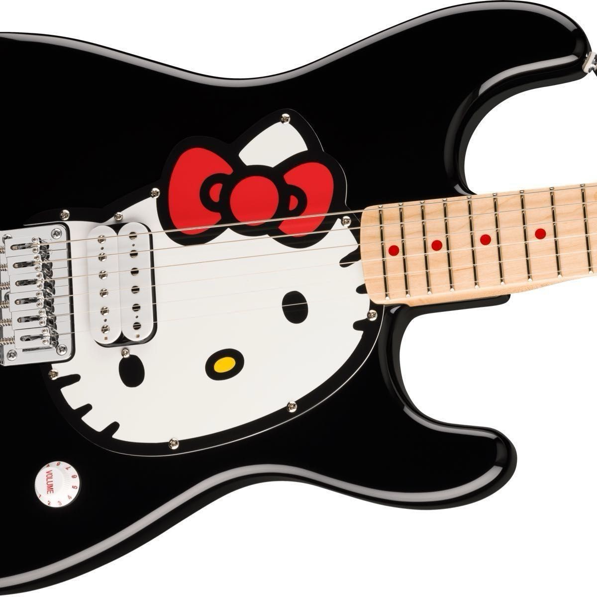 Squier by Fender Limited Edition Hello Kitty Stratocaster Black