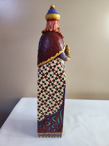 Jim Shore #4002297 2005 1 Large Wiseman Gift of Hope Nativity 20'' - Picture 4 of 10