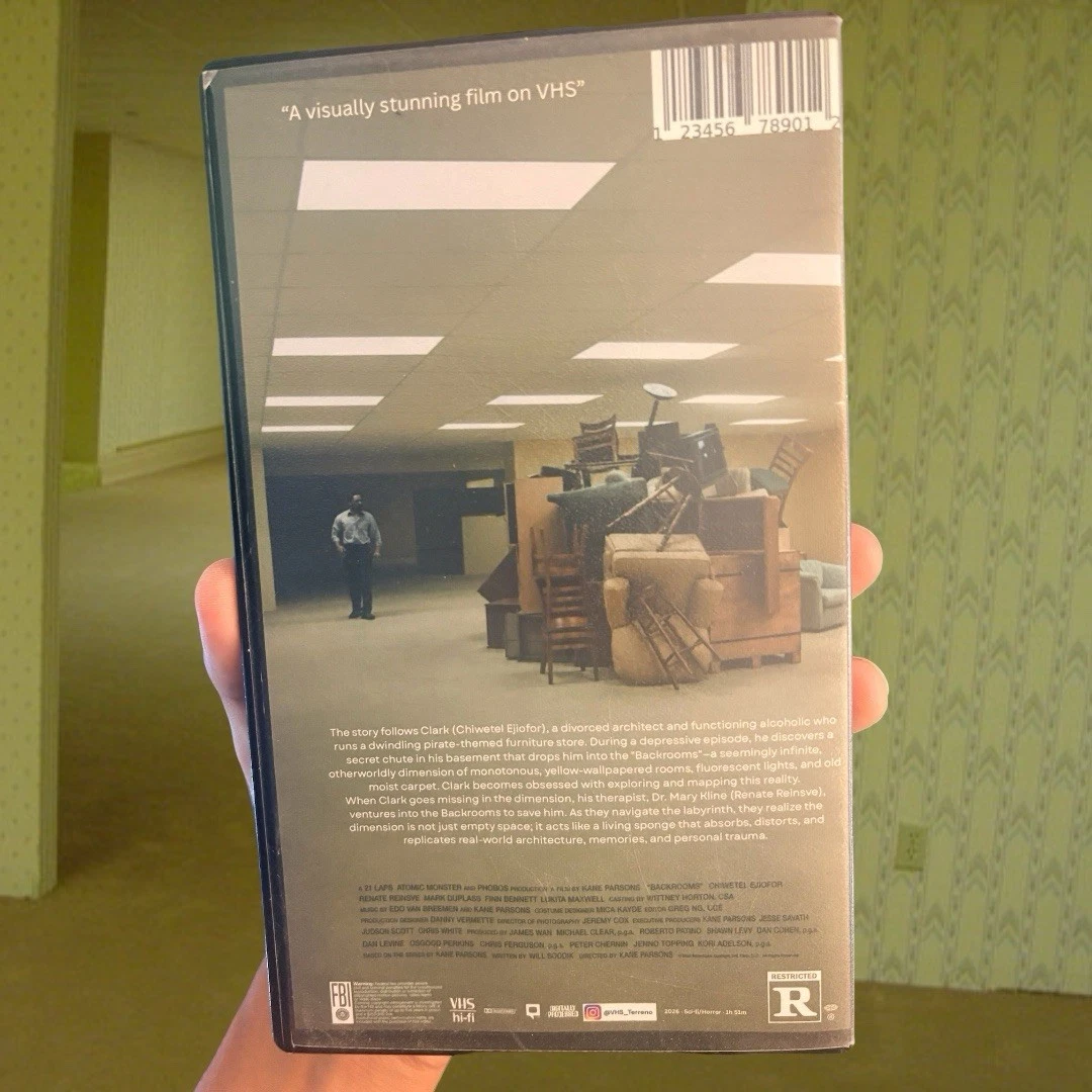 Backrooms Poster CUSTOM VHS ARTWORK