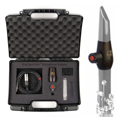 Nalbantov Clarinet Microphone NCM 8X SC Set + NK5 for Buffet Crampon R13