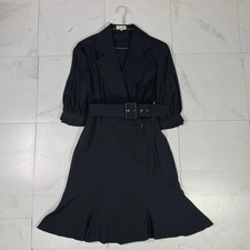 Christian Dior Mademoiselle Dior Belted Dress Size M 89cm Length Vintage Style