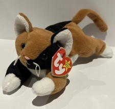 TY Beanie Baby CHIP the Calico Cat