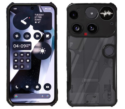 Flexible TPU+Hard PMMA Protective Cover,Shockproof Case For Nothing Phone 3