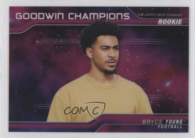 2023 Goodwin Champions Platinum Horizontal Cosmic /199 Bryce Young Rookie RC 4g8