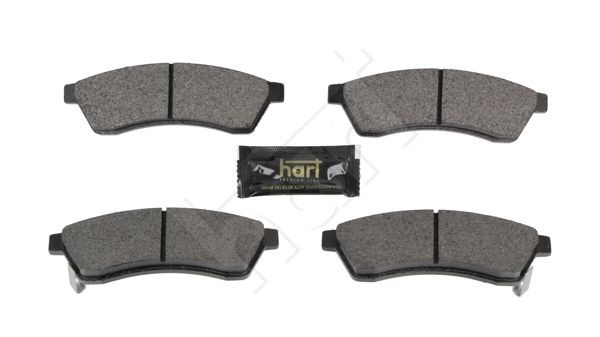 Hart 261 804 Bremsbelagsatz, Scheibenbremse FüR Chevrolet-image
