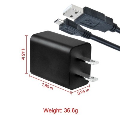 5FT USB Tablet Charger For Alcatel 3T 8.0 10 2018, Alcatel Joy Tab 8.0 2019