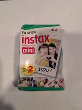 Fujifilm Instax Mini Film  Expired 2018/07  10 sheets x 2 packs Experimental