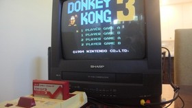 Donkey Kong 3 Nintendo Famicom Good Condition Tested Working