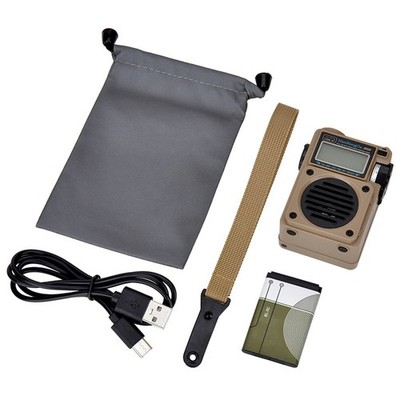HRD701 FM/MW/SW//AM Digitalradio Tragbarer Drahtloser Bluetooth-Audioemp7228