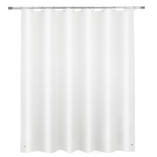 Frosty Medium Weight PEVA Shower Curtain Liner 70 x 71 Inches