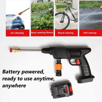 #ad Wireless Car Wash High Pressure Cleaner Machine Washer Portable Water Spray Gun $48.99