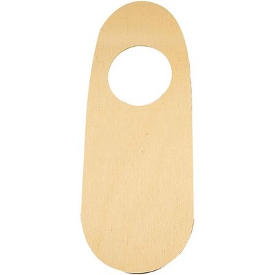 T?rschild Mit Loch H 25 Cm B 10 Cm 1 Stck. Sperrholz NEW