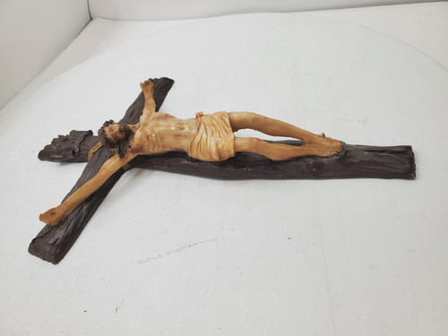 INRI Kruzifix Jesus Christus Wandkreuz Haus religiöse Deko - Bild 3 von 9