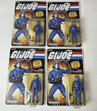 One Super7 GI JOE ReAction COBRA COMMANDER 3.75    Action Figure  New Sealed Card