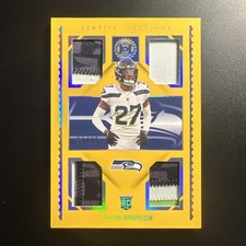 2022 Panini Encased - Tariq Woolen Rookie Quad Memorabilia  /25 Seahawks