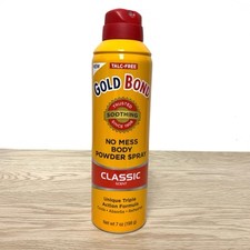 Gold Bond Classic Scent Body Powder Spray TALC FREE 7 oz NEW