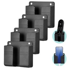Soporte Adhesivo Montaje en Pared Teléfono Móvil Soporte de Carga Soporte Caja de Almacenamiento
