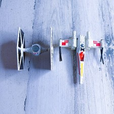 1978 Kenner Die Cast Tie Fighter & X-wing Parts Lot