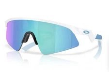 OAKLEY RESISTOR SWEEP SUNGLASSES YOUTH POLISHED WHITE PRIZM SAPPHIRE OJ9015-0128