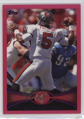 2012 Topps Pink BCA /399 Josh Freeman #136 1e0