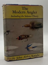 The Modern Angler John Alden Knight Scribners 1936 HCDJ First Edition