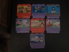 Lot Of 7 V tech V Smile Motion Cartridge Games