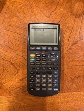 TI-83 Handheld Graphing Calculator tested and working w/ cover. No battery cover