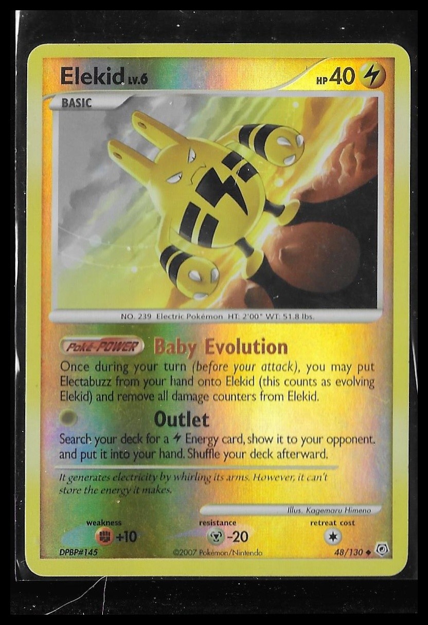 Diamond and Pearl #48/130 Elekid