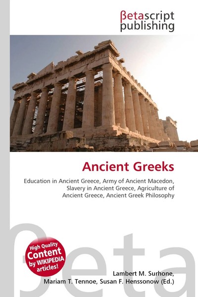 Lambert M. Surhone (U. A.) | Ancient Greeks | Taschenbuch | Englisch (2026)-image