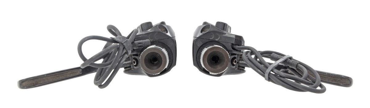 パーツ DURA-ACE di2 ST 9071 Shimano Dura-Ace ST-9071 Di2 2x 11s TT Bar End Shift Brake