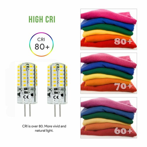 G4 Silicone Crystal Mini LED Corn Bulb 2W 3W SMD 3014 Light Lamp 12V 110V 220V - Picture 10 of 12