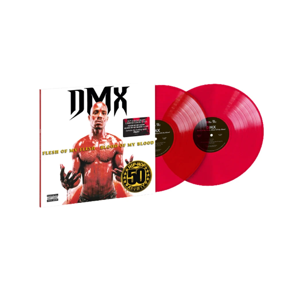 * DMX - FLESH OF MY FLESH, BLOOD OF MY BLOOD - 2 виниловых пластинки КРАСНОГО цвета, НОВЫЕ И ЗАПЕЧАТАННЫЕ!