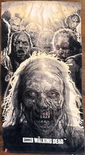 The Walking Dead Zombie Cotton Towel 2014 Robe Factory Beach