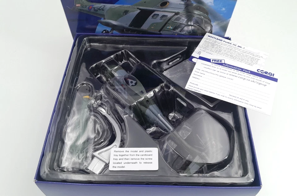 CORGI 1/72 AA27002 WESTLAND PUMA HC MK.1 - Immagine 2 di 4
