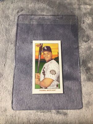 2021 Topps T206 FRANK THOMAS Wave 6 Blank Back SSSP /25 | eBay
