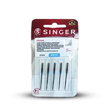 SINGER UNIVERSAL SEWING MACHINE NEEDLES SIZE 90/14 10-PACK CERTIFIED #2020