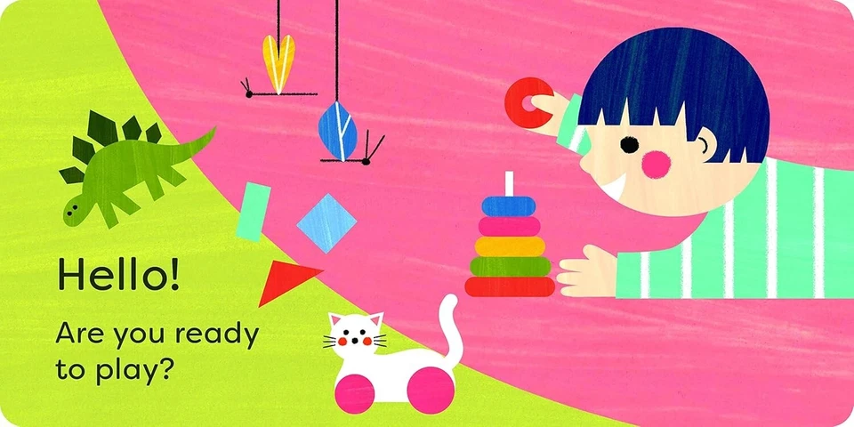 Baby Books - Baby's Busy Day 3-book gift set Board, Bath and Cloth Books NEW - Image 3 of 4