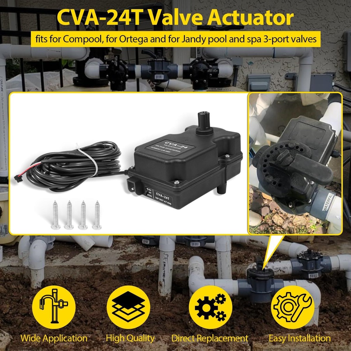 F！CK Amazon.com: Bzsunway Replace Part for 263045 CVA-24T Valve