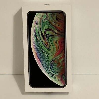 Genuine Apple iPhone Xs Max Space Gray 64GB Box Only/Empty Box New