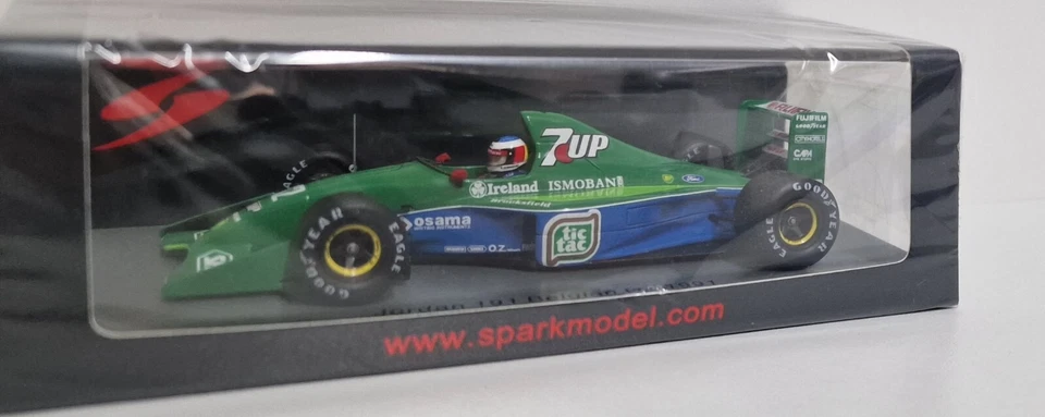 SPARK 1:43 MODELLINO AUTO F1 FORMULA 1 JORDAN 191 SCHUMACHER GP 1991 MODELLISMO - Immagine 3 di 4
