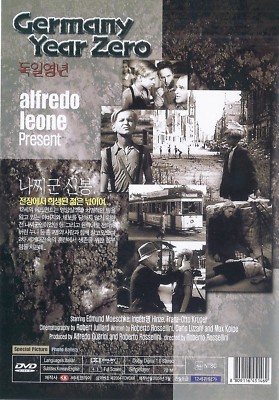 Germany Year Zero (1948) Roberto Rossellini (ITALIAN) DVD NEW
