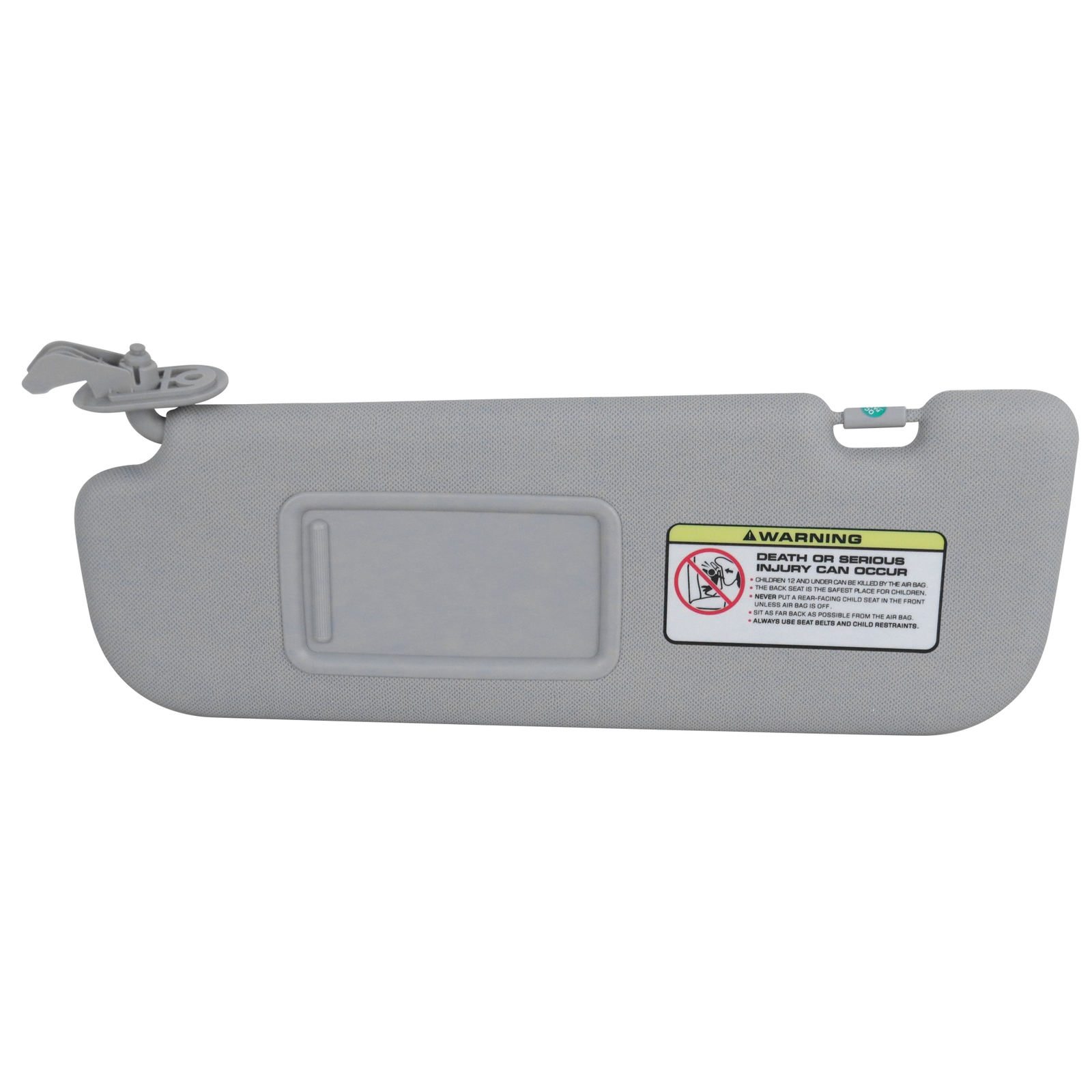 KMBNTU Driver Side Sun Visor For Hyundai Accent (2011-2015) – Gray Replacement Visor, Easy Install - View #9