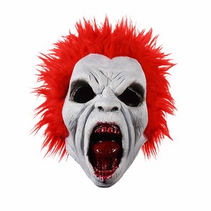 Adult-Mens-Return-of-Living-Dead-Trash-Red-Zombie-Halloween-Costume-Latex-Mask