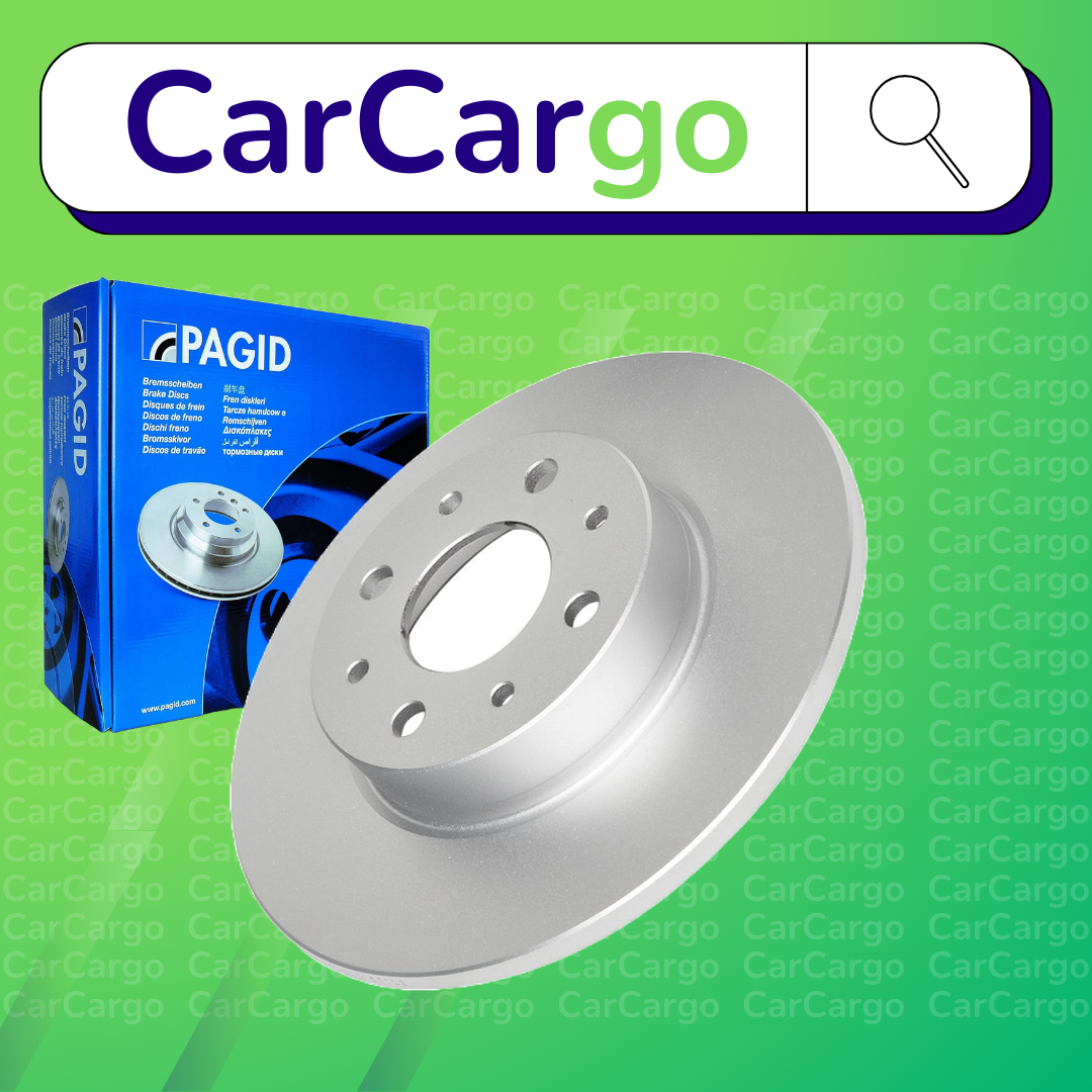 Pagid Solid Rear Brake Discs Pair For Alfa Romeo MiTo 1.4 TB 2013-2018 251 mm