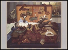 Greeting Card - Cat Kitten - Charles Wysocki - Any Occasion - 0247