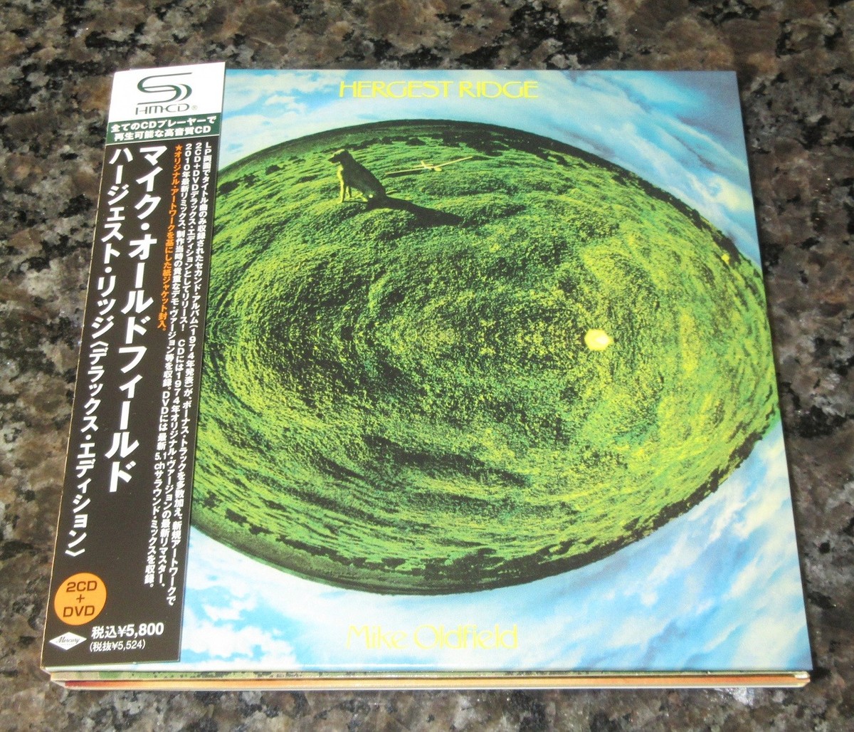PROMO! Mike Oldfield JAPAN card sleeve 2 x SHM CD + DVD obi