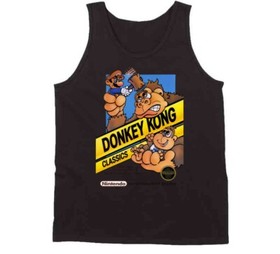 Donkey Kong Classic Nes Video Game Cover T Shirt