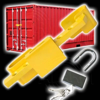 Container Schloss 1-5 Stück Vorhangschloss gehärteter STAHL See Wechsel Brücken - Bild 1 von 4