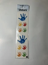Paper House Productions Stickers ST-2200E Hand Prints 2x4