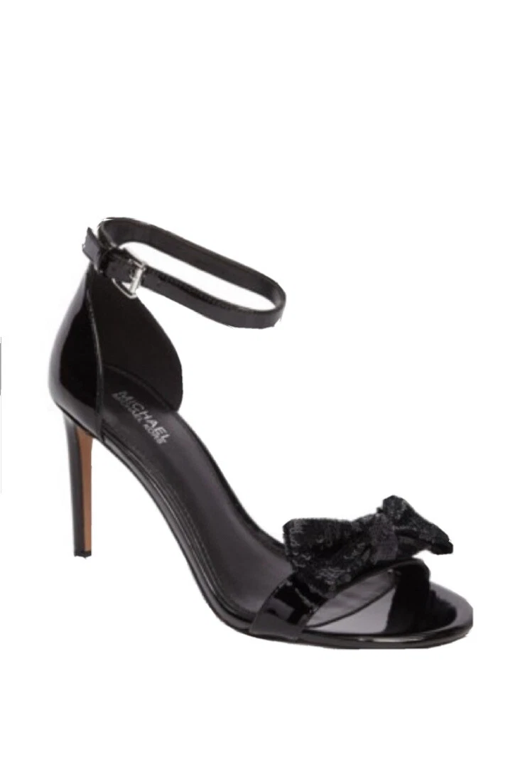 Michael Kors Paris Sequin Bow Stilettos Dress Party Shoes Sandal
